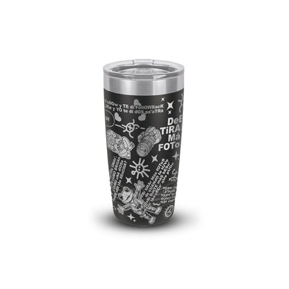 20oz Bad Bunny engraved tumbler