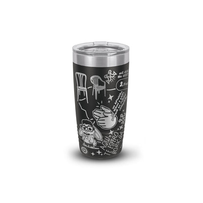 20oz Bad Bunny engraved tumbler